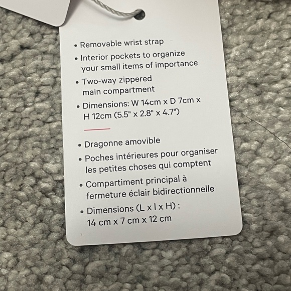 Lululemon Heart Wristlet Oxford Red - Picture 7 of 7